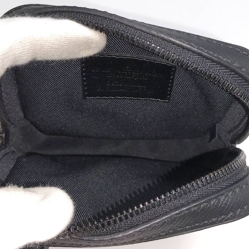Louis Vuitton Danube Messenger Shoulder Bag Taiga Rainbow Noir Black