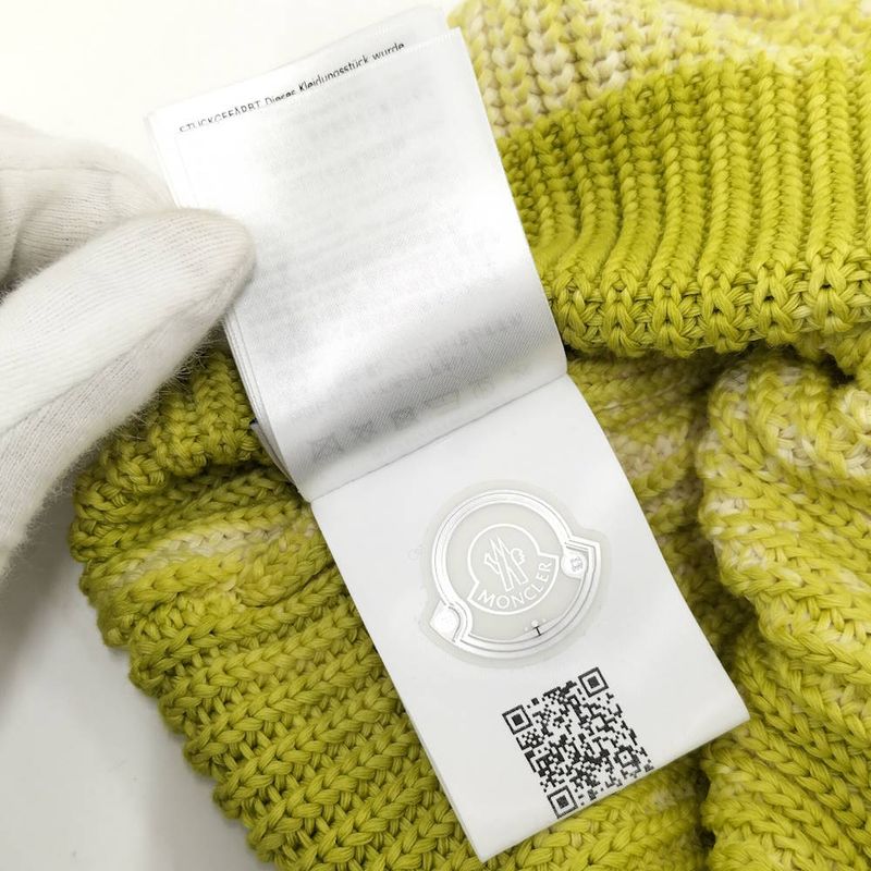 Moncler Knit Cap Cotton Sweater