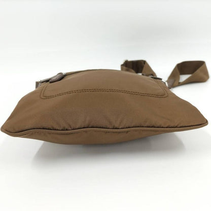Prada Shoulder Bag Nylon Brown