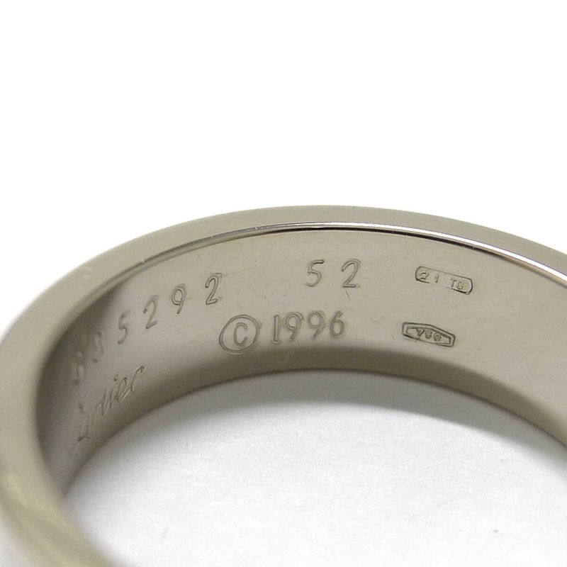 Cartier Love Ring 18k White Gold 52