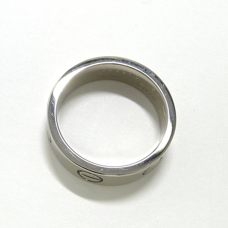 Cartier Love Ring 18k White Gold 52