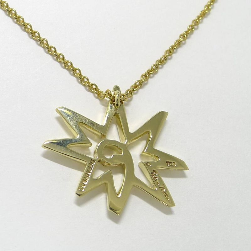 Tiffany & Co Necklace Volume Star Paloma Picasso 18k Yellow Gold