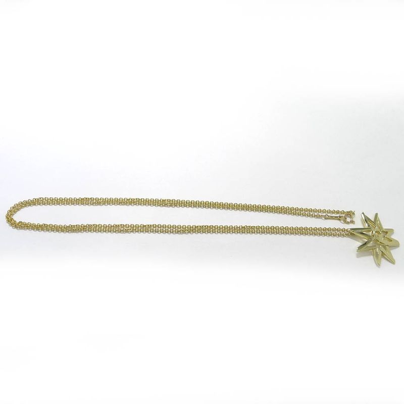 Tiffany & Co Necklace Volume Star Paloma Picasso 18k Yellow Gold