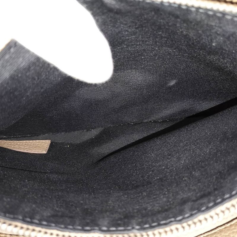 Saint Laurent 2-Way Bag Leather Brown