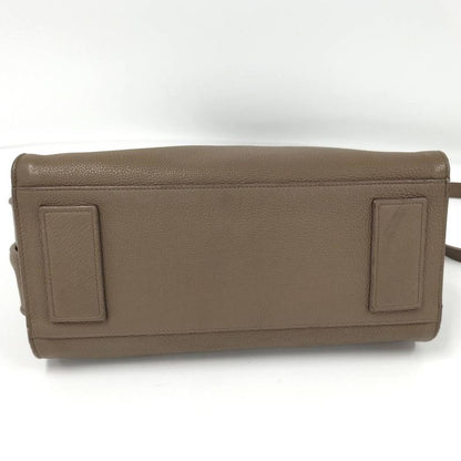Saint Laurent 2-Way Bag Leather Brown