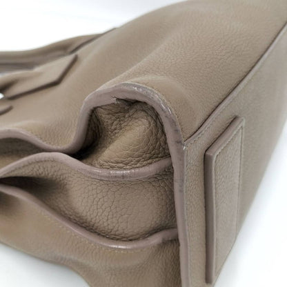 Saint Laurent 2-Way Bag Leather Brown