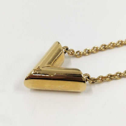 Louis Vuitton Necklace Essential Plated Gold
