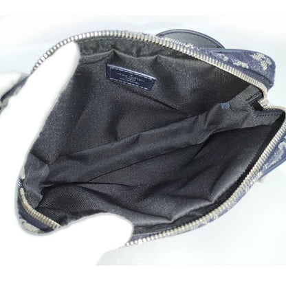 Louis Vuitton Bum Bag Outdoor Monogram Tapestry Canvas Navy