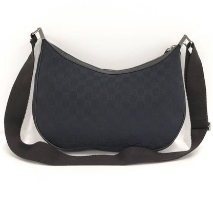 Gucci Shoulder Bag GG Canvas Black