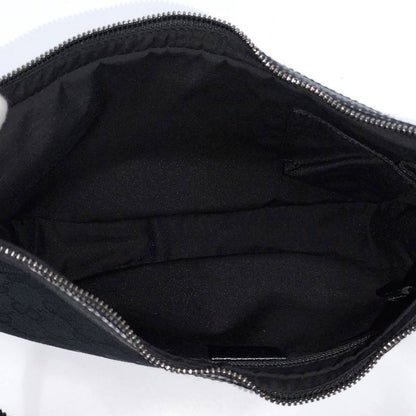 Gucci Shoulder Bag GG Canvas Black
