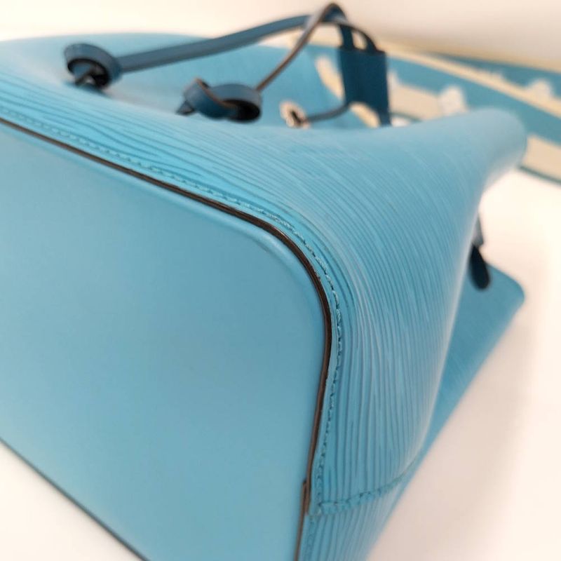 Louis Vuitton 2-Way Shoulder Bag Neo Noe BB Epi Turquoise Blue
