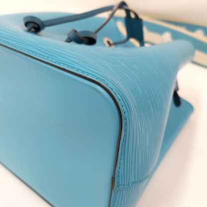 Louis Vuitton 2-Way Shoulder Bag Neo Noe BB Epi Turquoise Blue