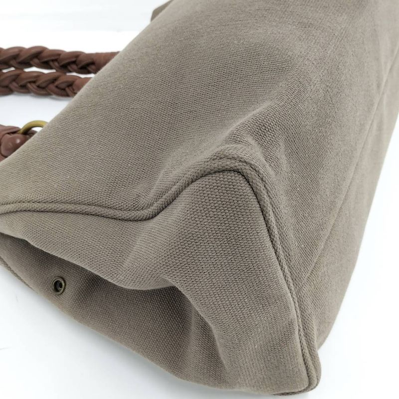 Bottega Veneta Tote Canvas Brown