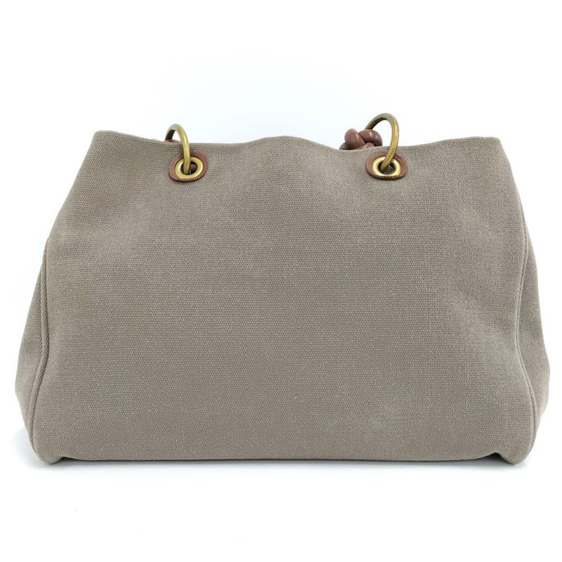 Bottega Veneta Tote Canvas Brown