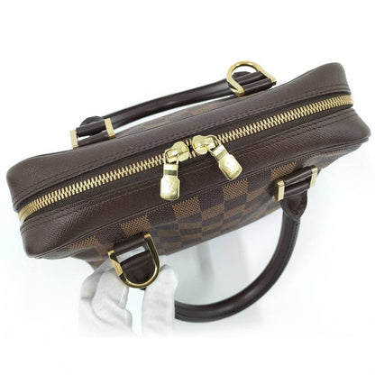 Louis Vuitton Brera Handbag Damier Ebene