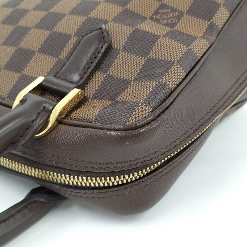 Louis Vuitton Brera Handbag Damier Ebene