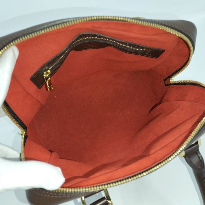 Louis Vuitton Brera Handbag Damier Ebene