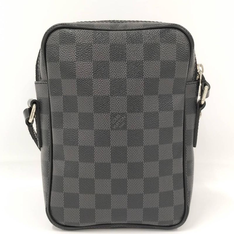 Louis Vuitton Rem Shoulder Bag Damier Graphite