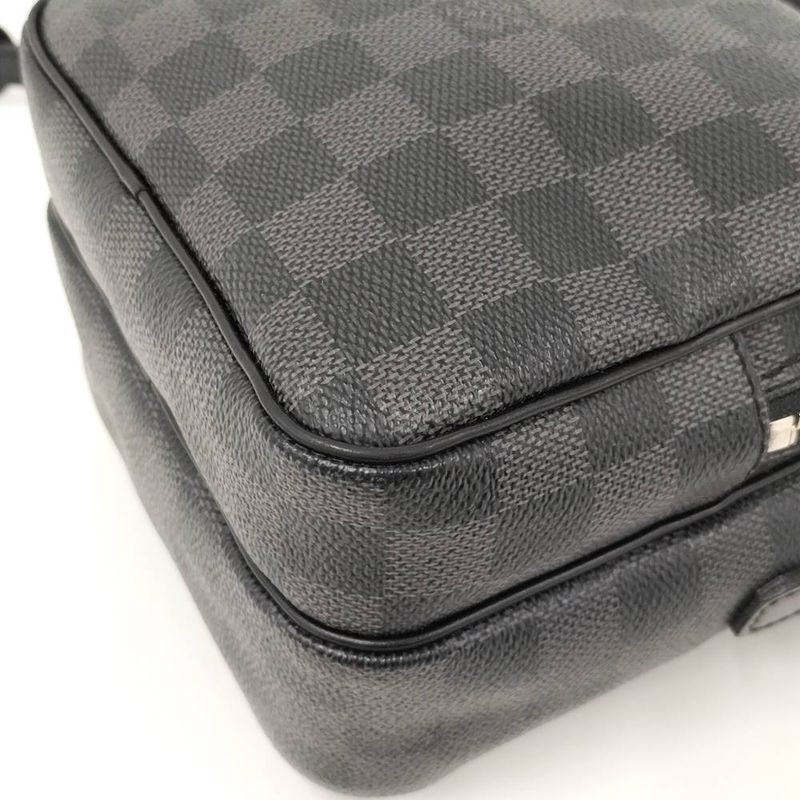 Louis Vuitton Rem Shoulder Bag Damier Graphite