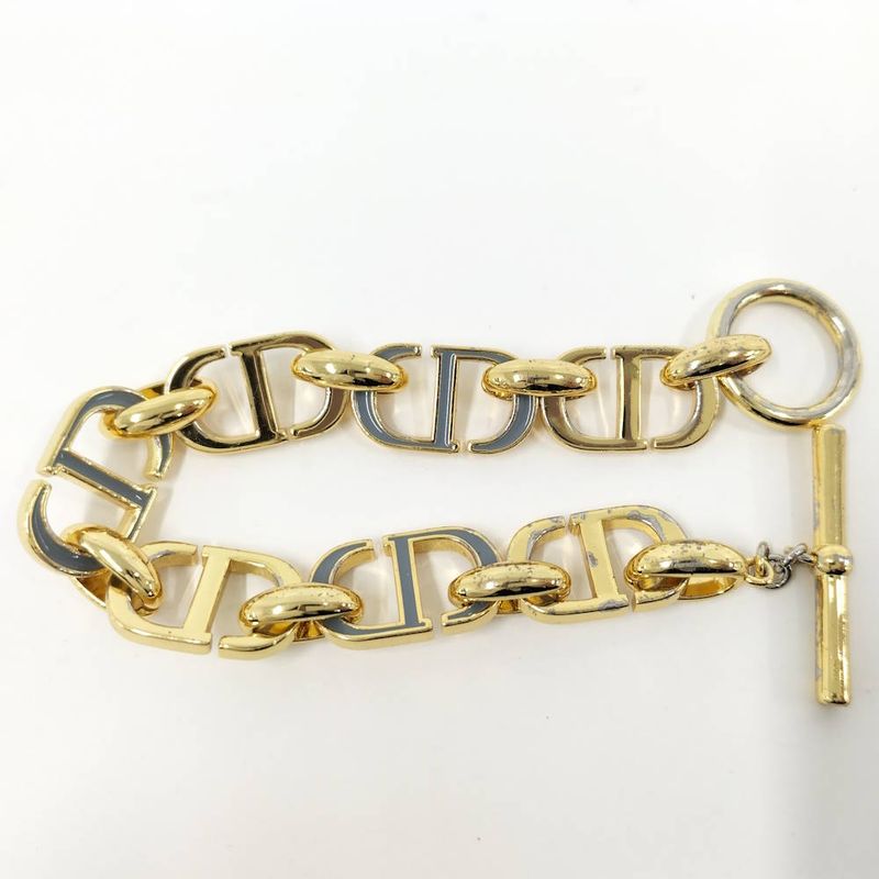 Dior Bracelet Cdlogo Plated Gold