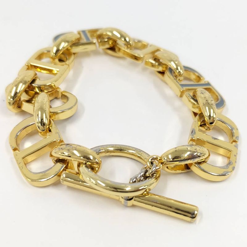 Dior Bracelet Cdlogo Plated Gold