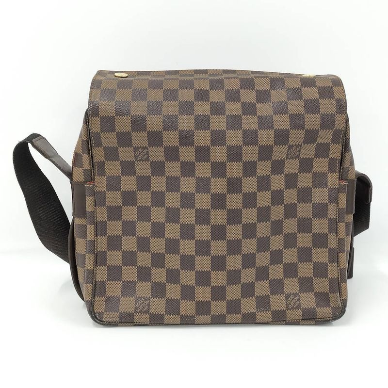 Louis Vuitton Naviglio Shoulder Bag Damier Ebene