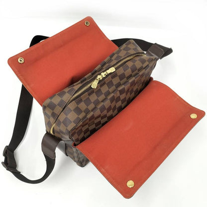Louis Vuitton Naviglio Shoulder Bag Damier Ebene