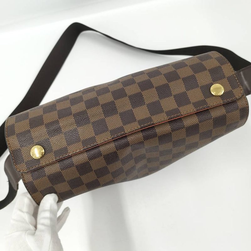 Louis Vuitton Naviglio Shoulder Bag Damier Ebene