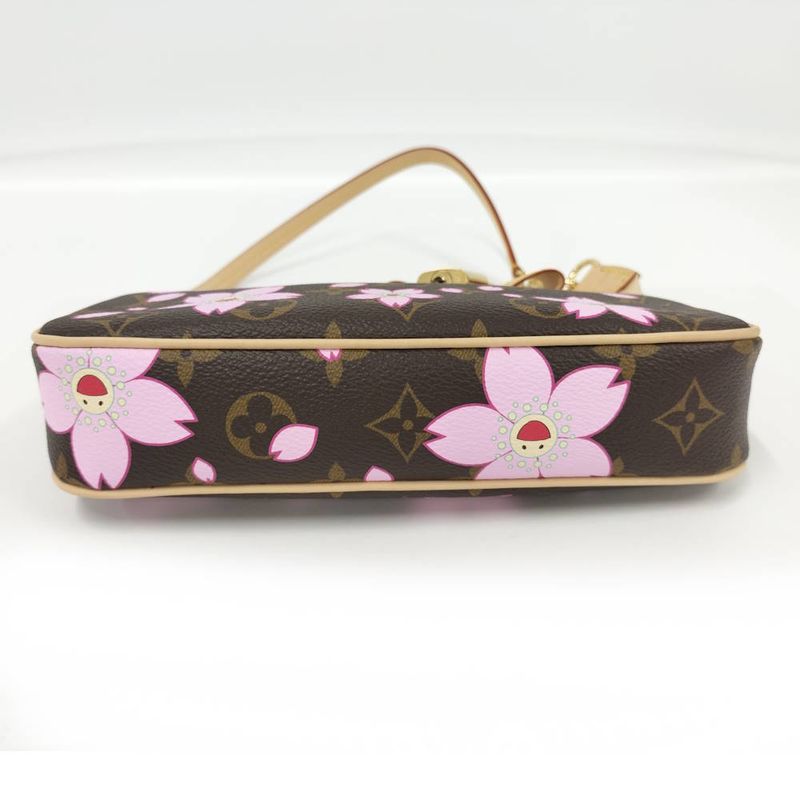 Louis Vuitton Pochette Accessoire Handbag Takashi Murakami Collaboration