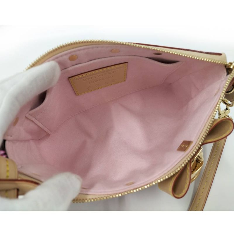 Louis Vuitton Pochette Accessoire Handbag Takashi Murakami Collaboration