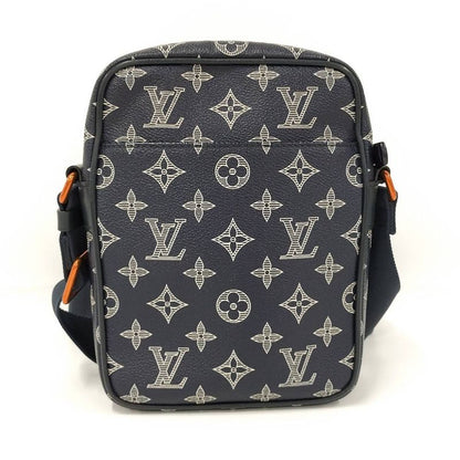 Louis Vuitton Danube PM Shoulder Bag Upside Down Monogram Ink Navy