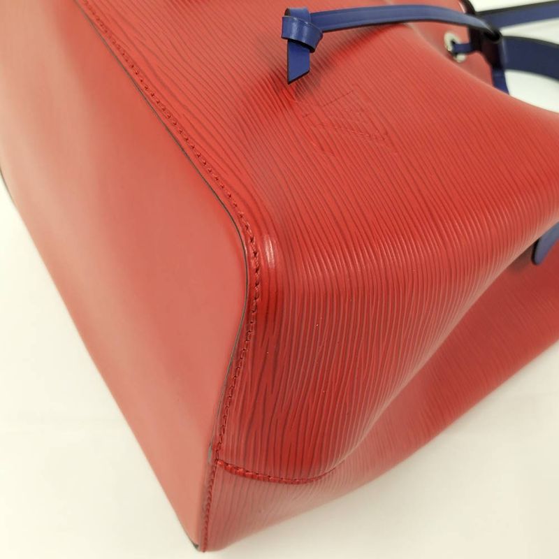 Louis Vuitton Neo Noe 2-Way Bag Epi Bicolor Coquelicot Blue