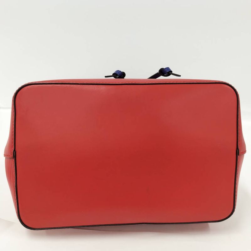 Louis Vuitton Neo Noe 2-Way Bag Epi Bicolor Coquelicot Blue