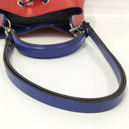 Louis Vuitton Neo Noe 2-Way Bag Epi Bicolor Coquelicot Blue