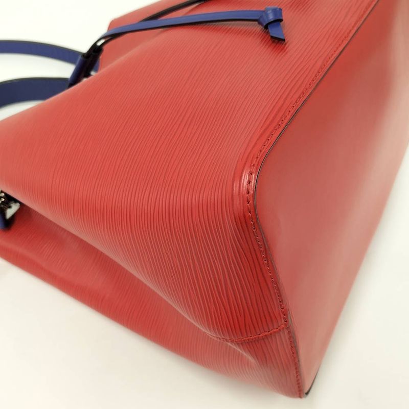 Louis Vuitton Neo Noe 2-Way Bag Epi Bicolor Coquelicot Blue