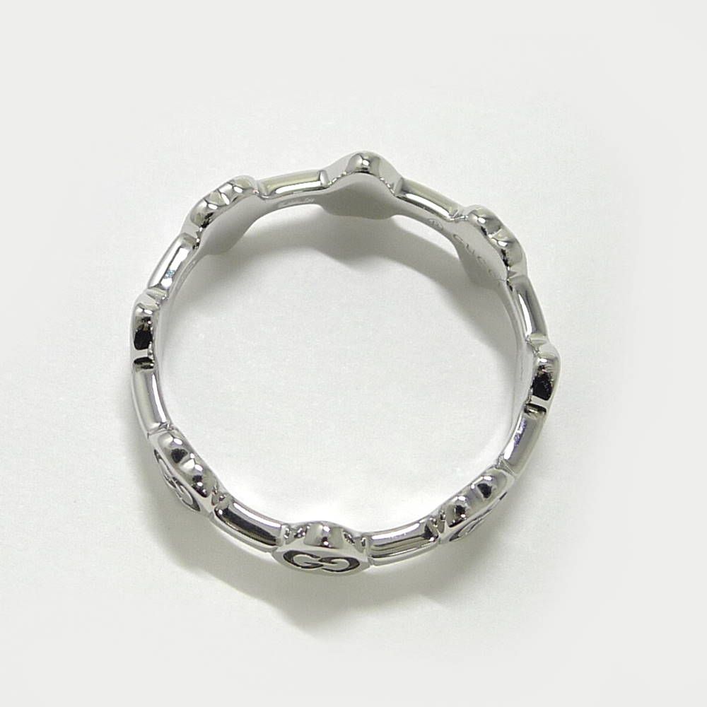 Gucci Ring Icon Heart 18k White Gold
