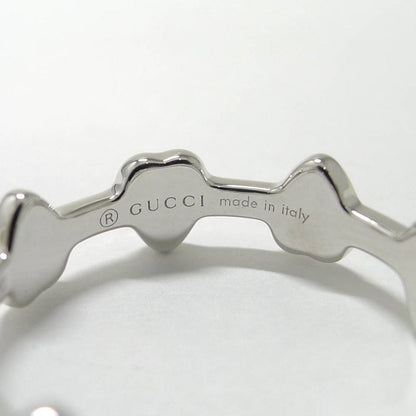 Gucci Ring Icon Heart 18k White Gold