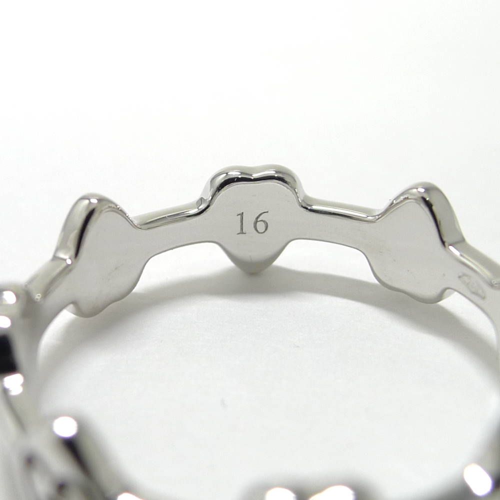 Gucci Ring Icon Heart 18k White Gold