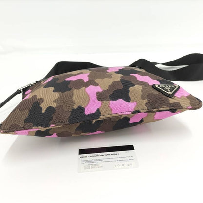 Prada Shoulder Bag Camouflage Pattern