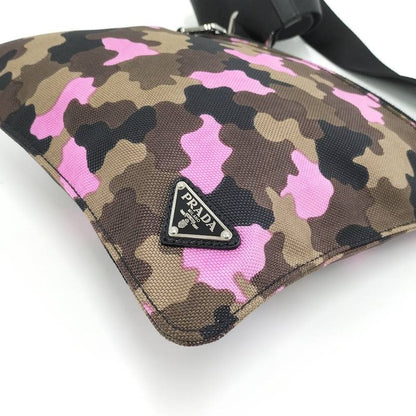 Prada Shoulder Bag Camouflage Pattern