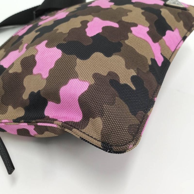 Prada Shoulder Bag Camouflage Pattern