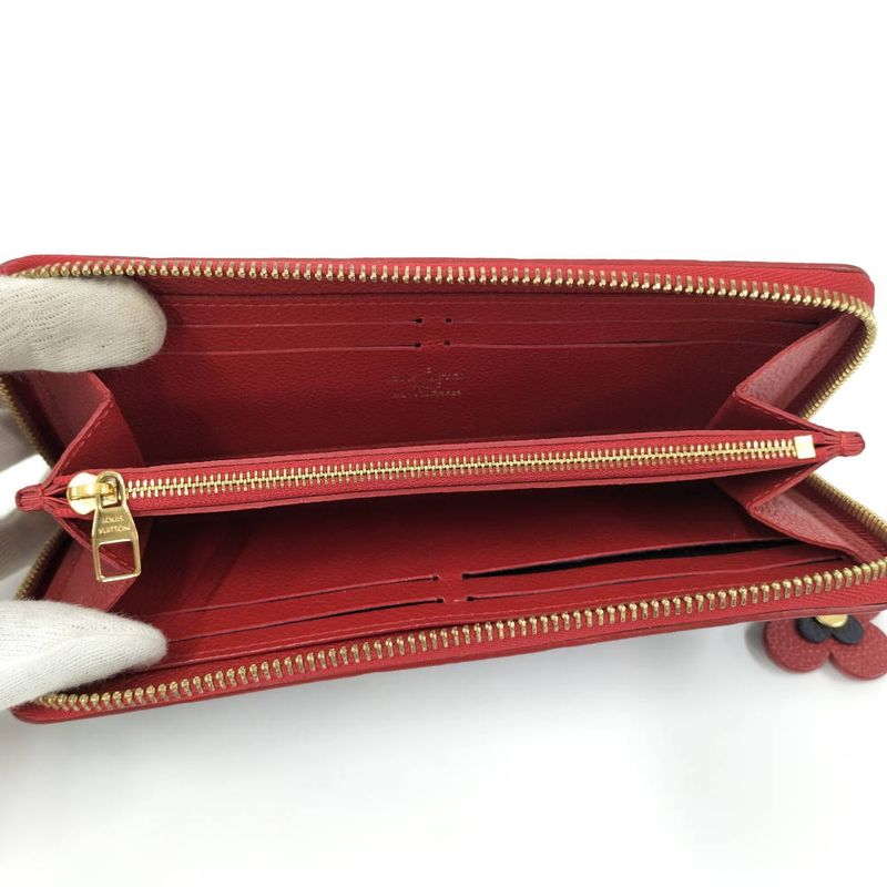 Louis Vuitton Portefeuille Clemence Monogram Empreinte Wallet