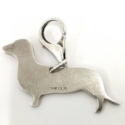 Tiffany & Co Charm Dachshund Dog Keychain