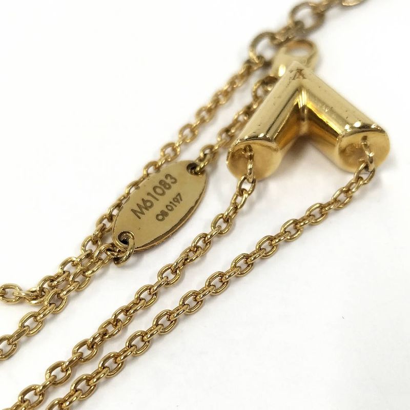 Louis Vuitton Essential Necklace Plated Gold
