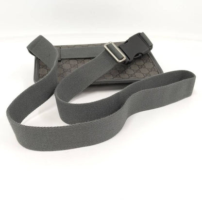 Gucci Belt Bag Ophidia GG Leather Gray
