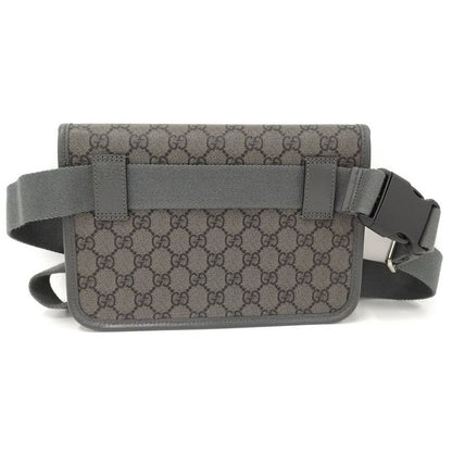 Gucci Belt Bag Ophidia GG Leather Gray