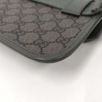 Gucci Belt Bag Ophidia GG Leather Gray