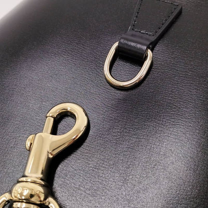 Gucci Bucket Shoulder Bag Leather Black