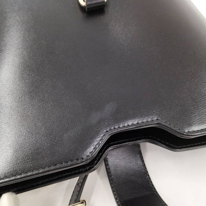 Gucci Bucket Shoulder Bag Leather Black