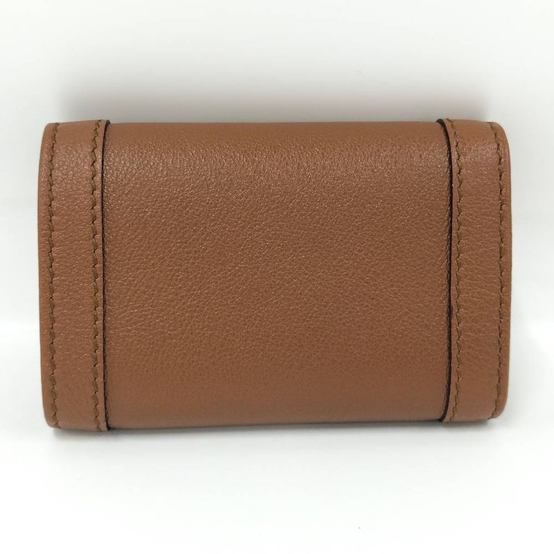 Gucci Diana 6 Key Case Bamboo GG Leather Brown Key Holder